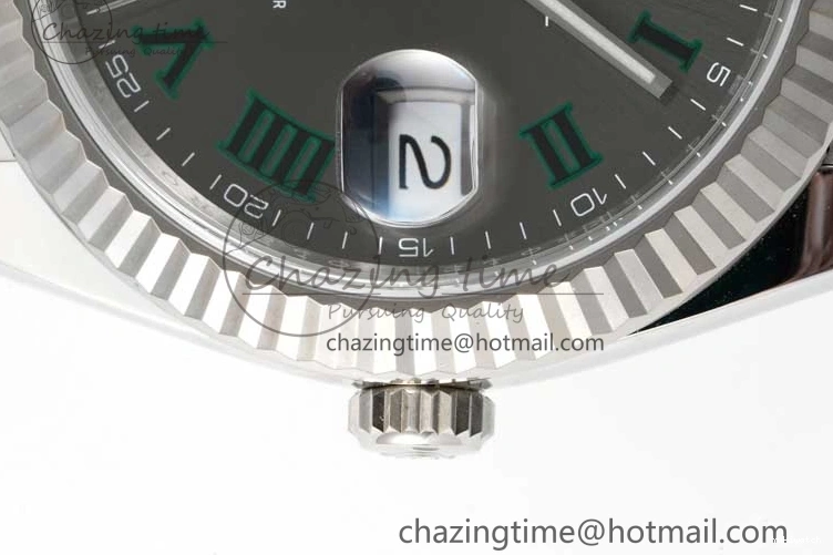 Roman Bracelet Edition Oyster 41 Dial 126334 DateJust Steel Gray Clean on 1:1 VR3235 904L Best 0506